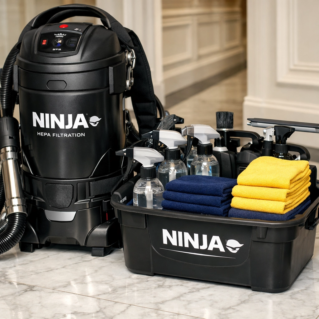 Professional cleaning services near me using HEPA filtration equipment and microfiber cloths.