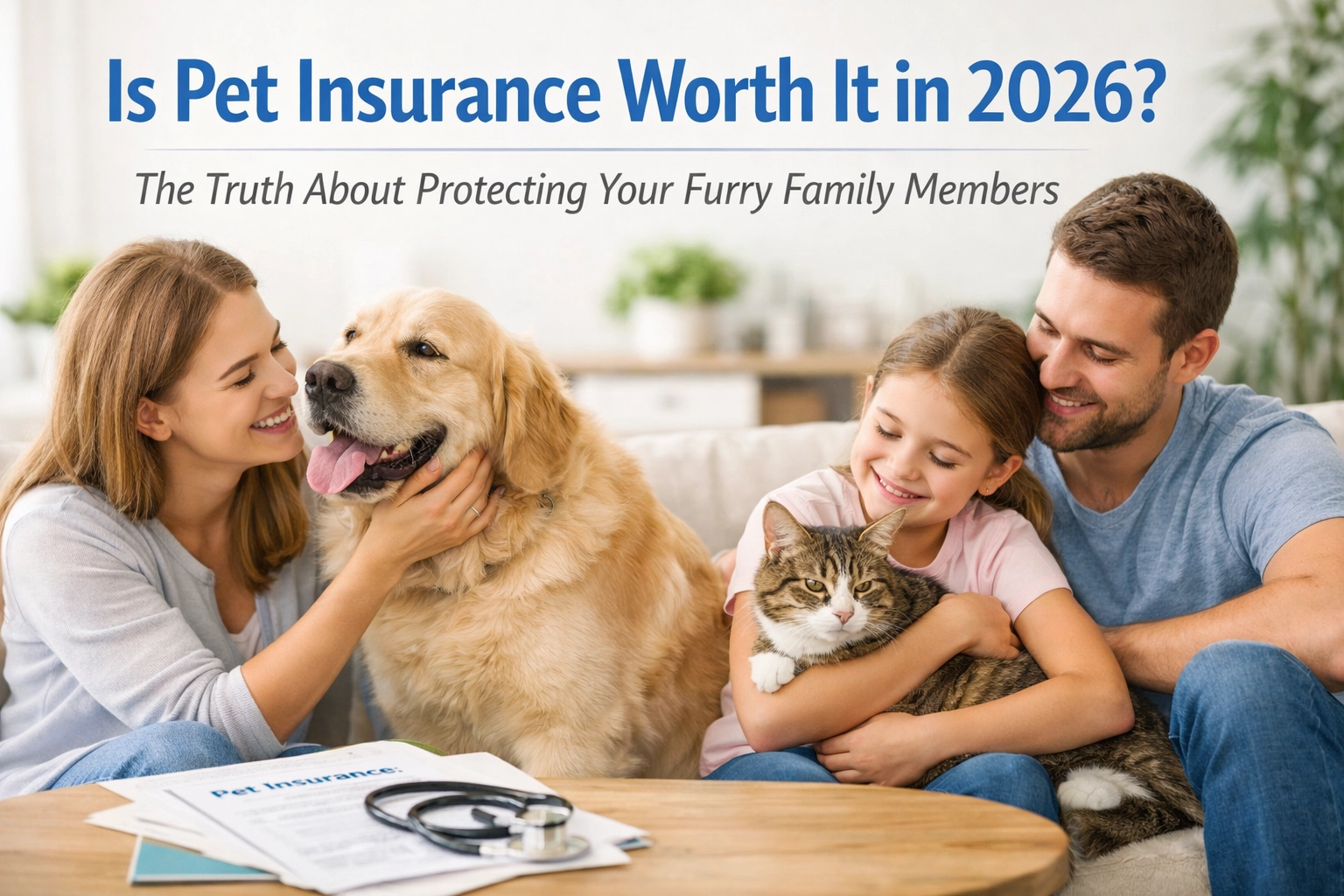 [HERO] Is Pet Insurance Worth It in 2026? The Truth About Protecting Your Furry Family Members