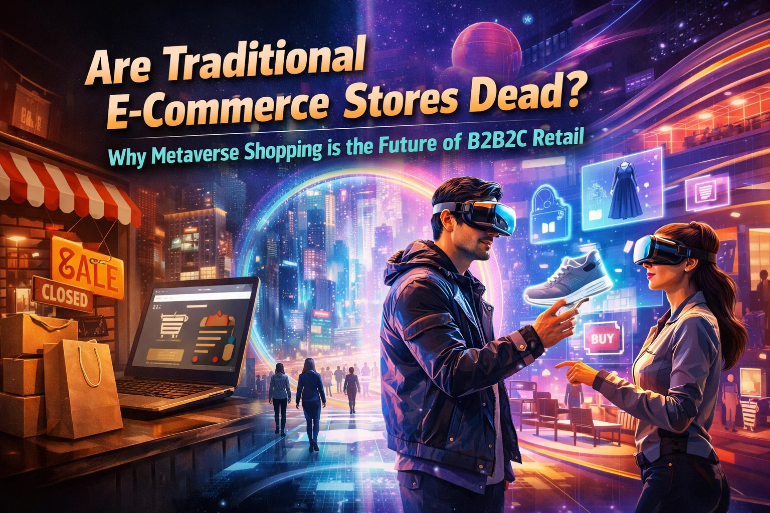 Are Traditional E-Commerce Stores Dead? Why Metaverse Shopping is the Future of B2B2C Retail