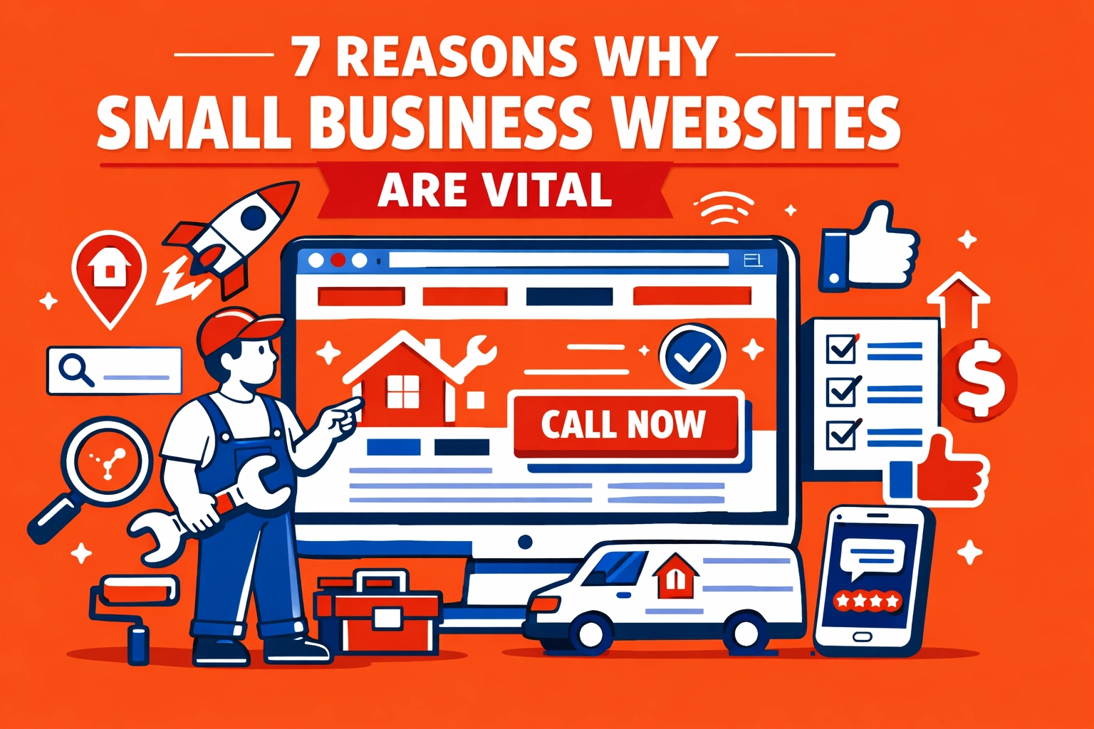 7 Reasons Why Small Business Websites Are Vital Hero Image
