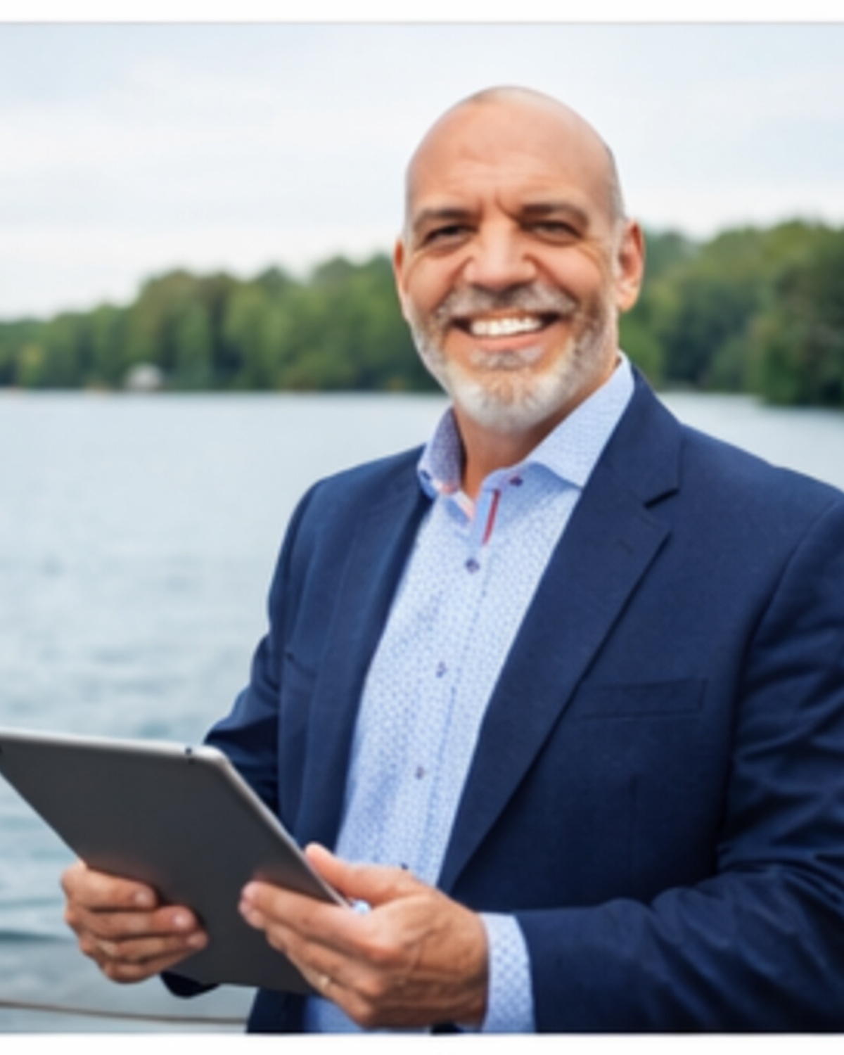 Real Estate Agent at Waterfront