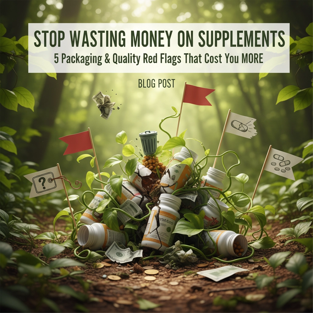 Stop Wasting Money on Supplements: 5 Packaging and Quality Red Flags That Cost You More