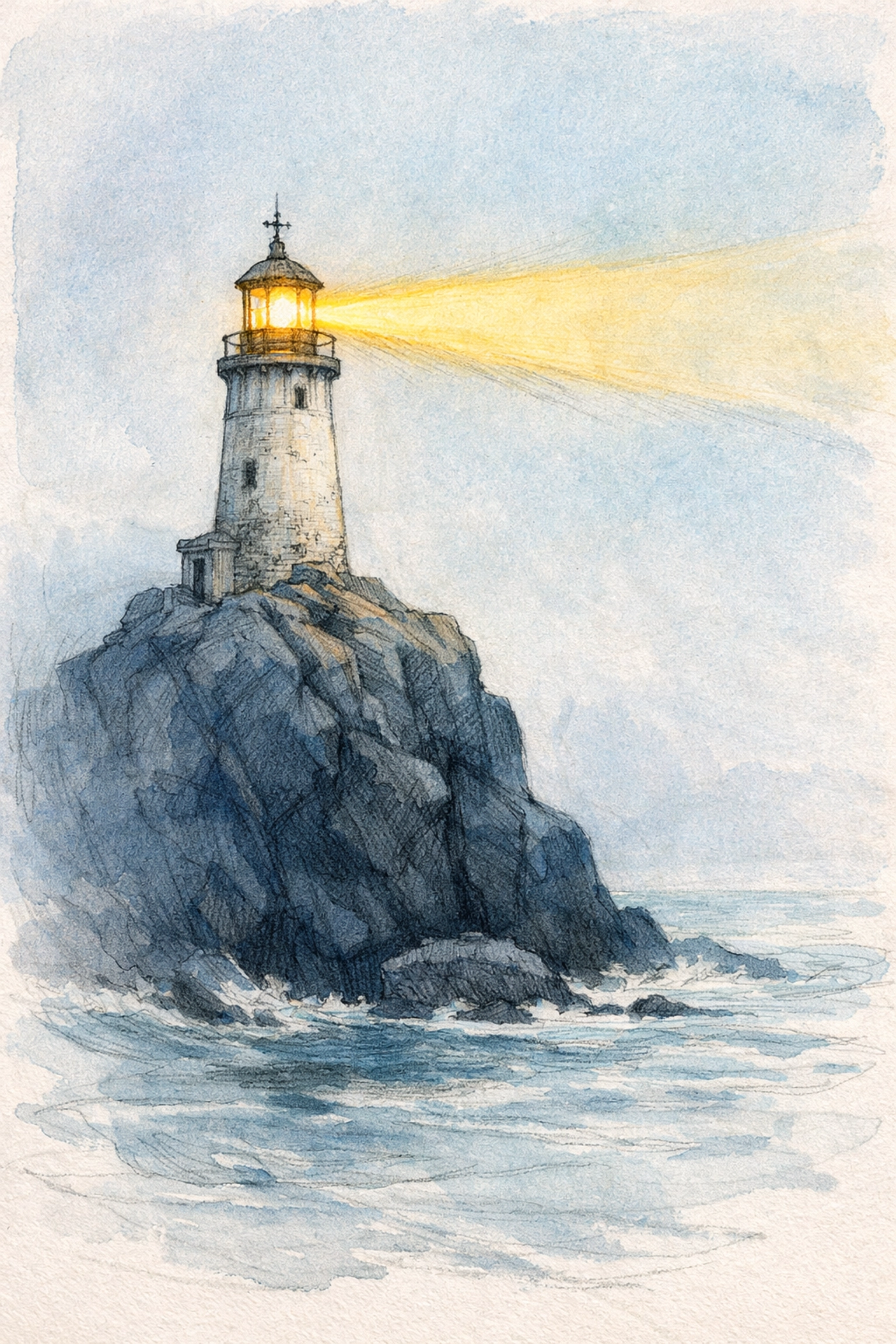 Lighthouse representing integrity as a safe harbor in business by Dr. Layne McDonald - www.laynemcdonald.com