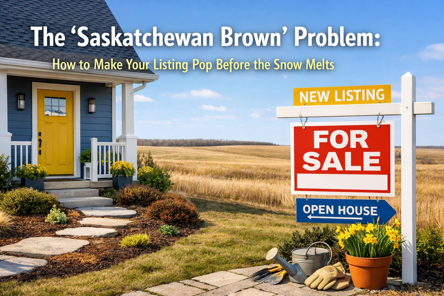 [HERO] The 'Saskatchewan Brown' Problem: How to Make Your Listing Pop Before the Snow Melts