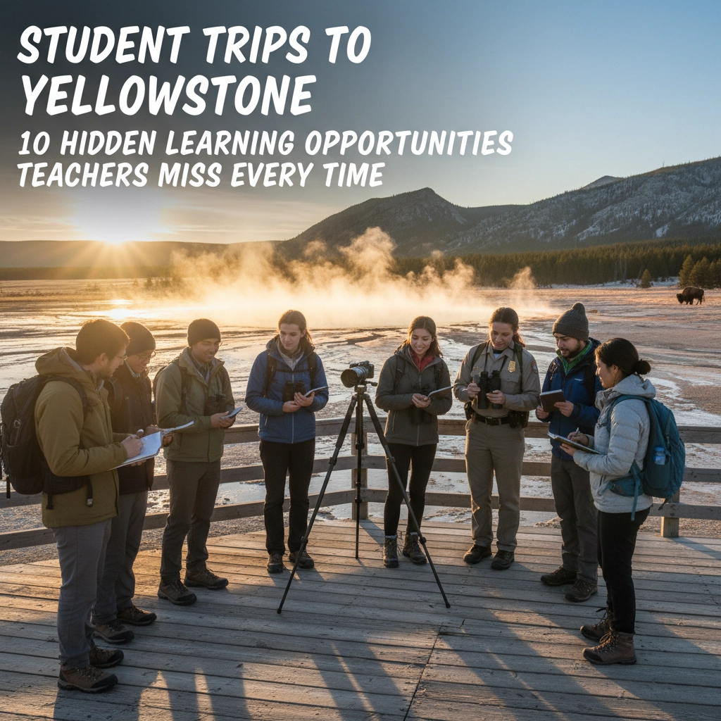 Student Trips to Yellowstone: 10 Hidden Learning Opportunities Teachers Miss Every Time