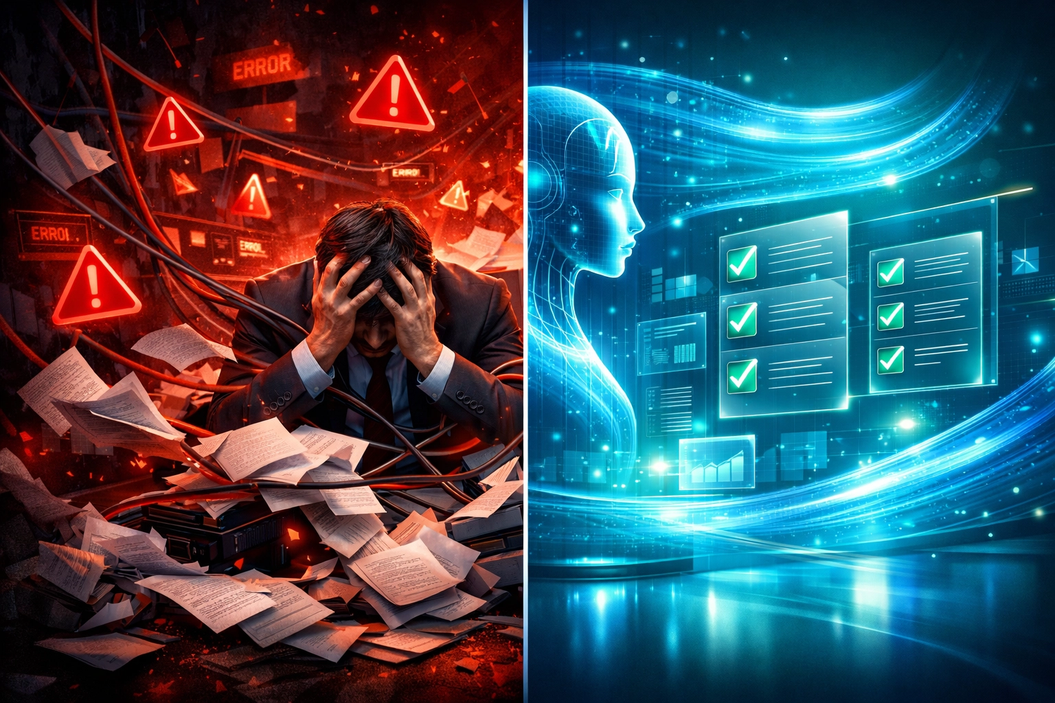 CMMC compliance transformation: manual chaos vs AI-automated security management