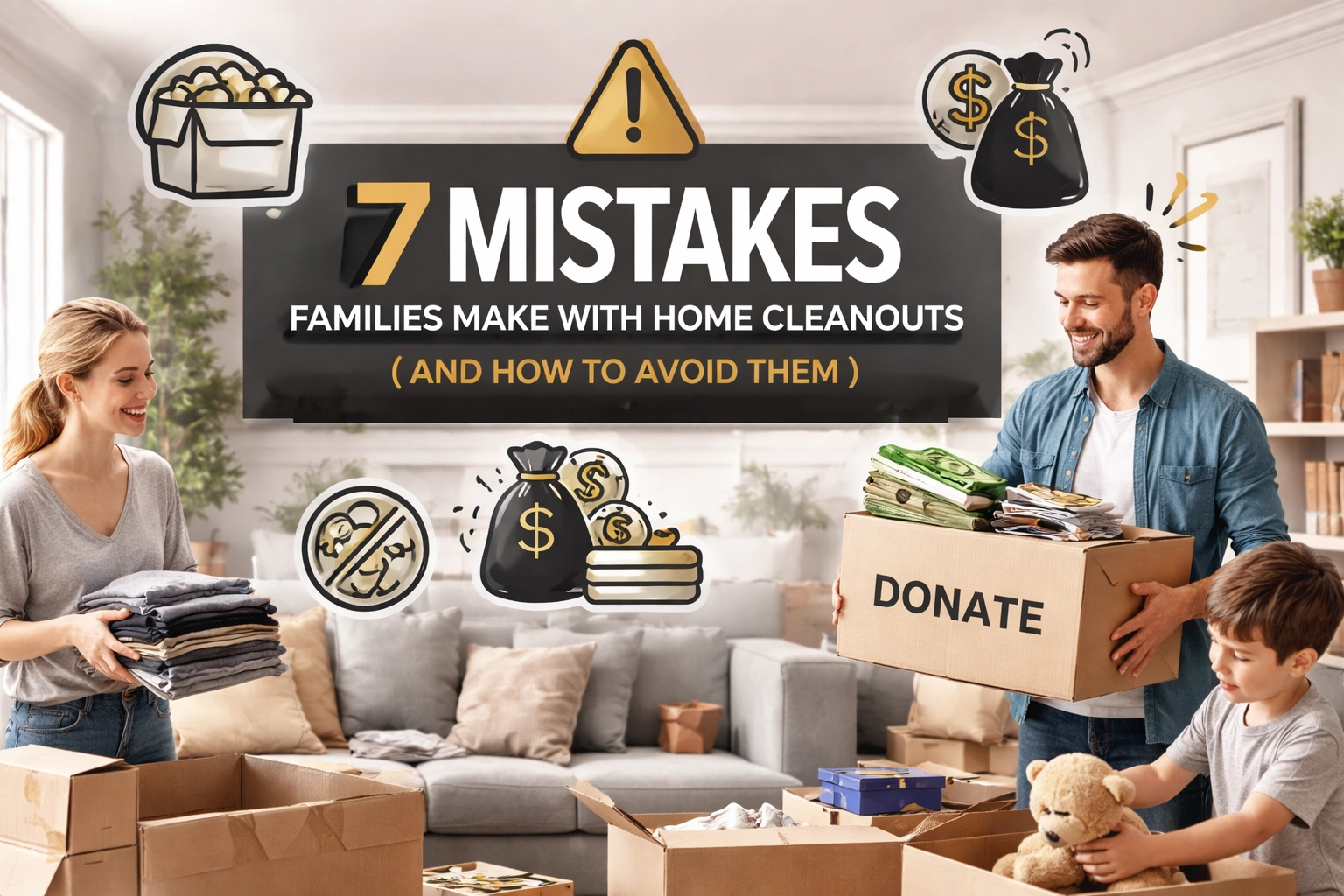 [HERO] 7 Mistakes Families Make With Home Cleanouts (and How to Avoid Them)