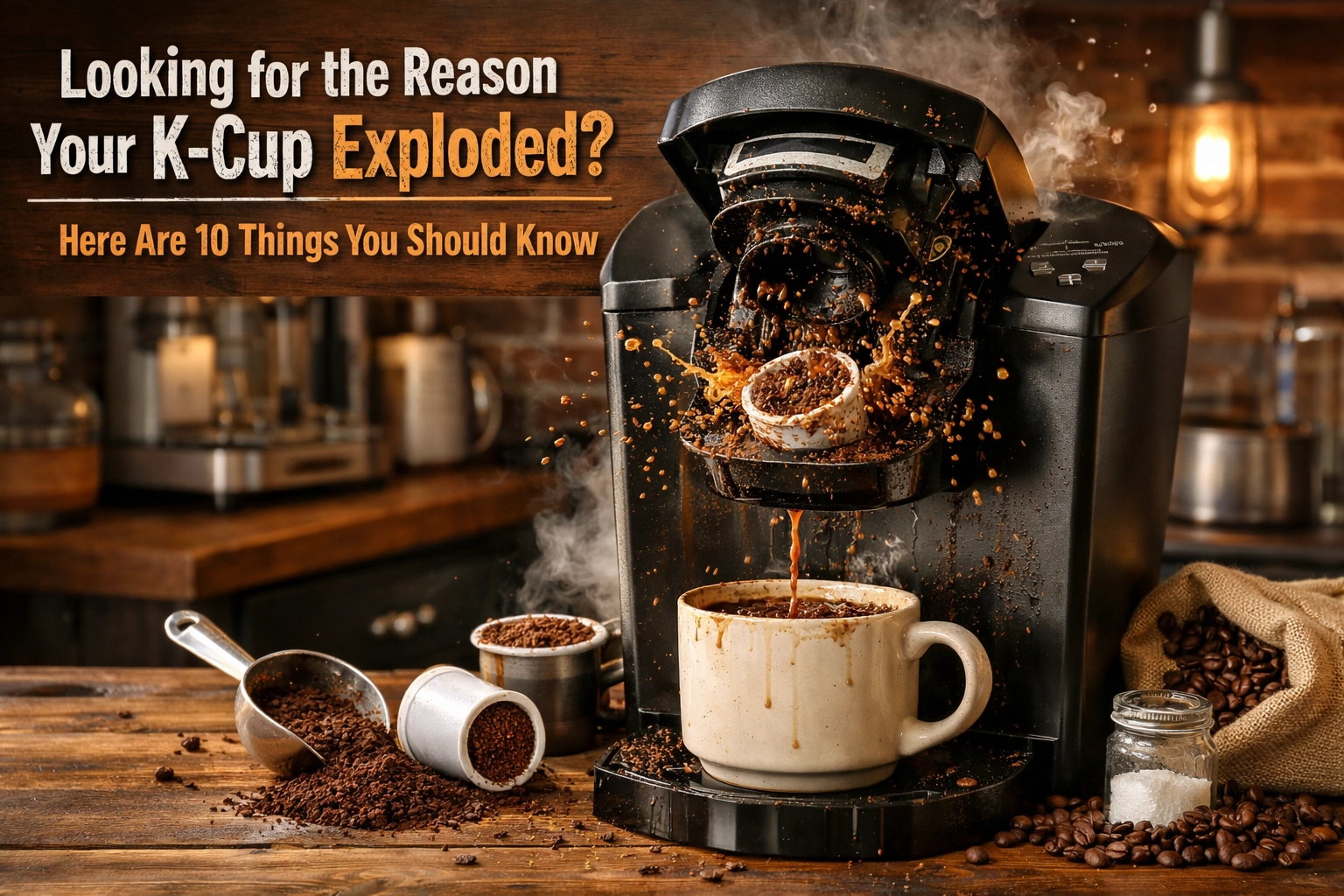 [HERO] Looking for the Reason Your K-Cup Exploded? Here Are 10 Things You Should Know