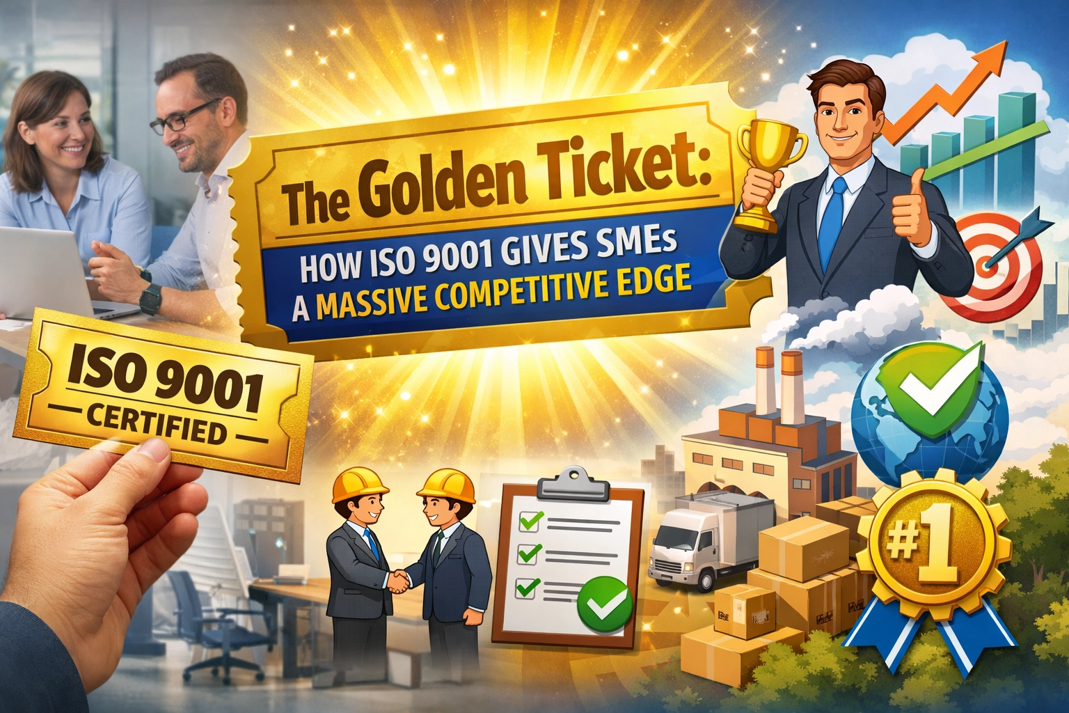 [HERO] The Golden Ticket: How ISO 9001 Gives SMEs a Massive Competitive Edge