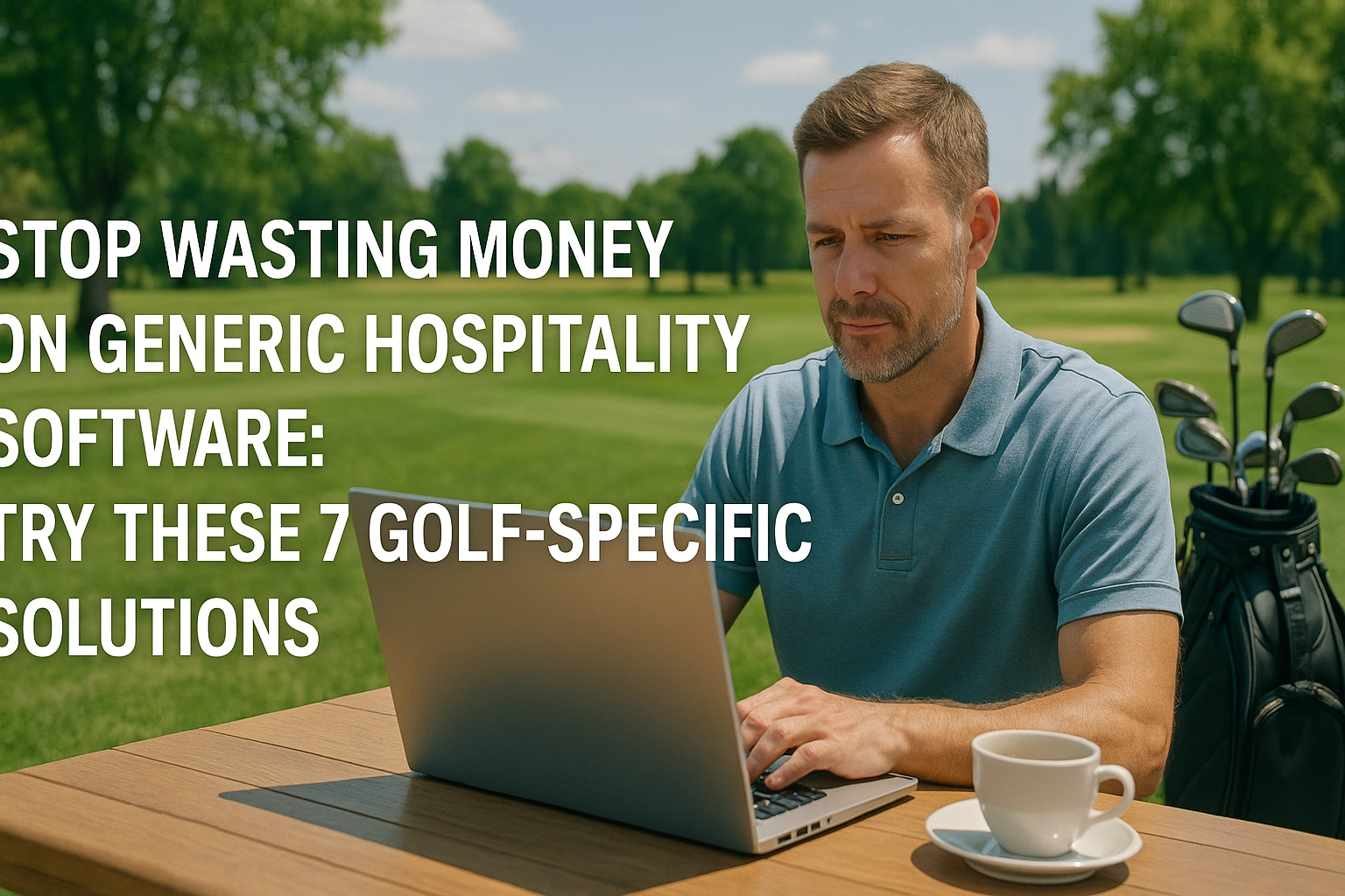 Stop Wasting Money on Generic Hospitality Software: Try These 7 Golf-Specific Solutions