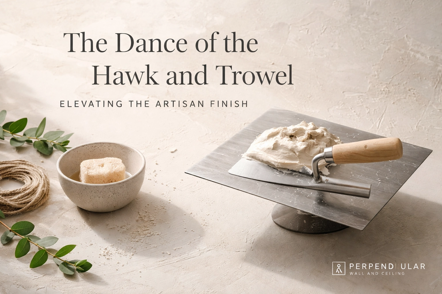 [HERO] The Dance of the Hawk and Trowel: Elevating the Artisan Finish