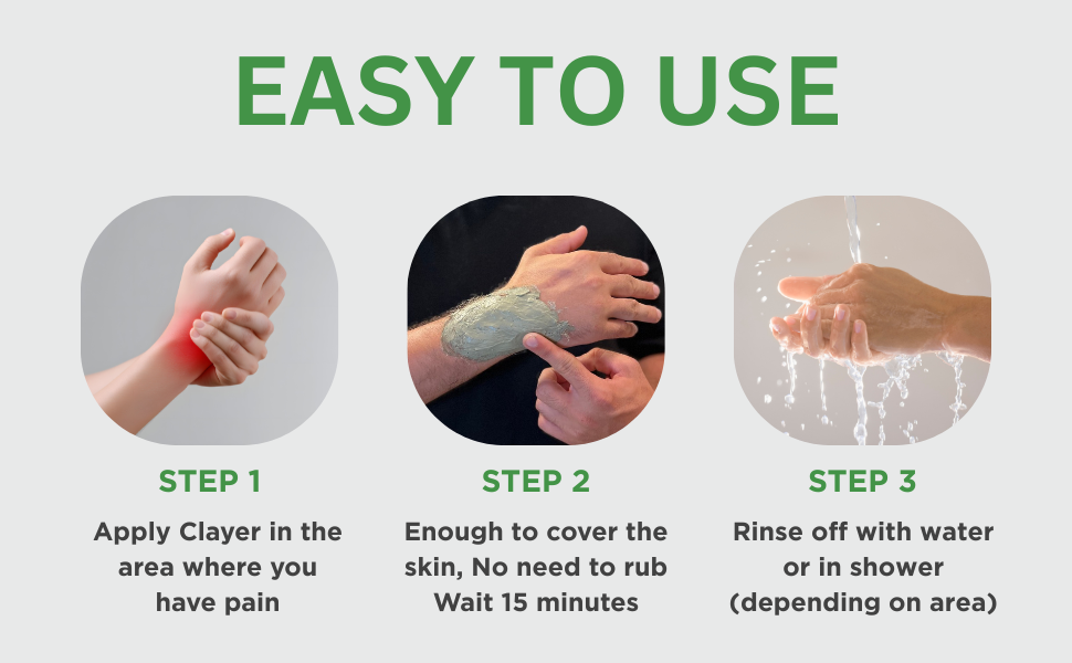 Clayer Recovery Clay Application