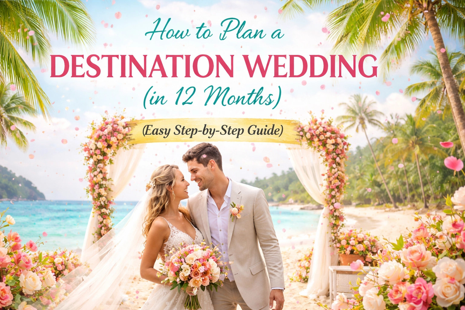 [HERO] How to Plan a Destination Wedding in 12 Months (Easy Step-by-Step Guide)