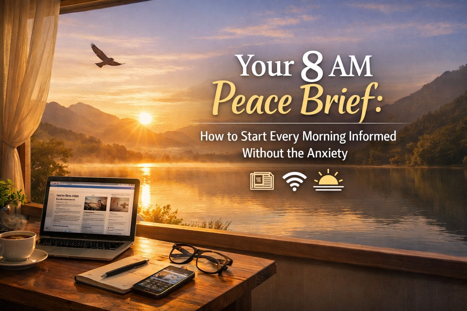 [HERO] Your 8 AM Peace Brief: How to Start Every Morning Informed Without the Anxiety