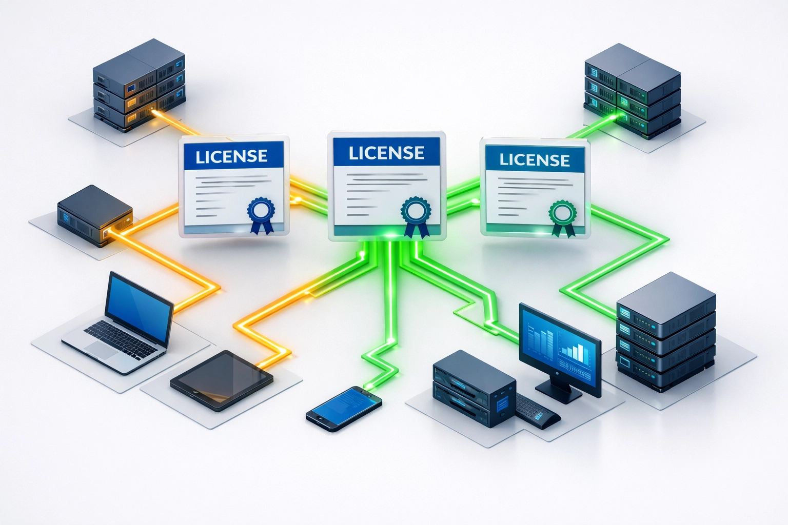ITAM software license management showing unused licenses and optimization opportunities