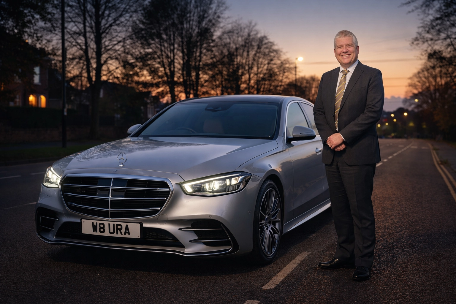 Mercedes-Benz S-Class executive saloon