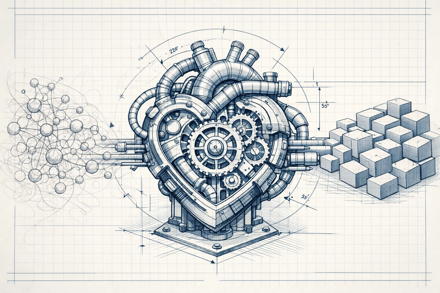 Technical diagram of CRM automation converting raw leads into structured business working capital.