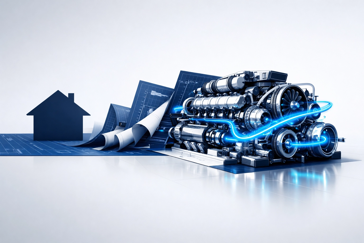 Architectural blueprint evolving into a high-yield property engine for SMSF retirement cash flow.