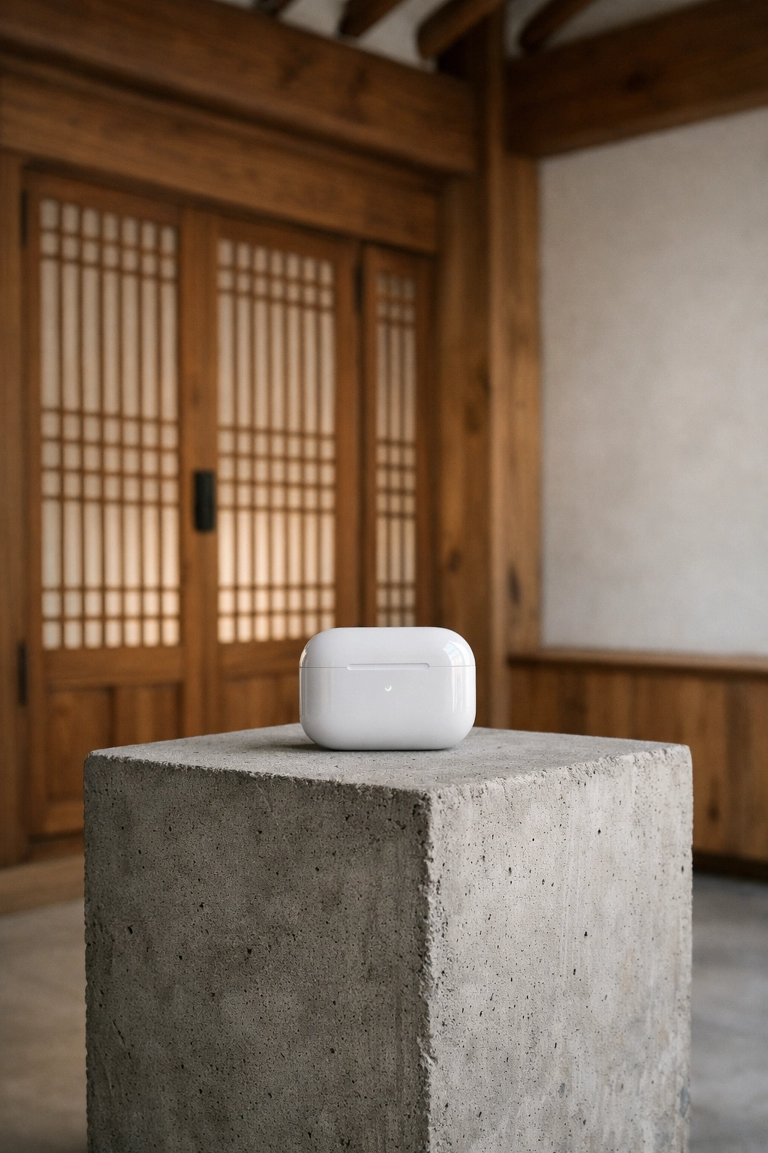 American manufactured product in a Seoul showroom showcasing a Korea market entry strategy and global brand scaling.