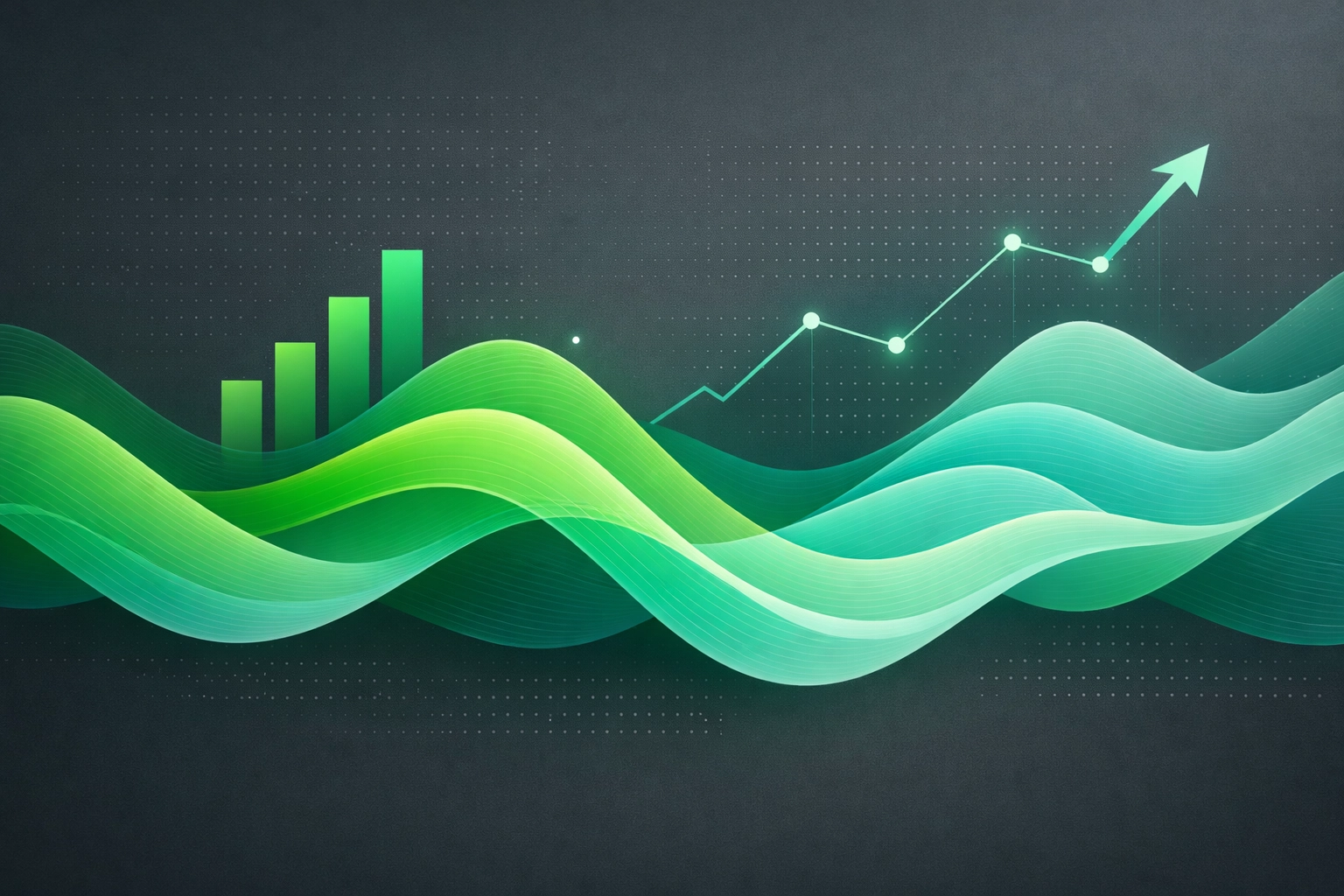 Data waves illustrating betting market volatility in Nordic football leagues