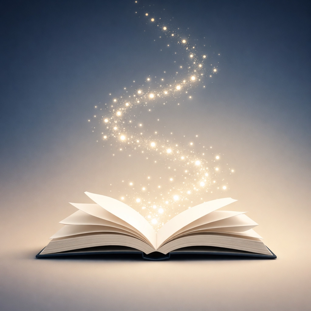 Open Bible with light representing spiritual foundation for Christian healing plan