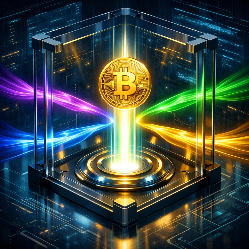 Secure digital asset representing LUSD stablecoin and multichain AI routing for merchant payment settlement.