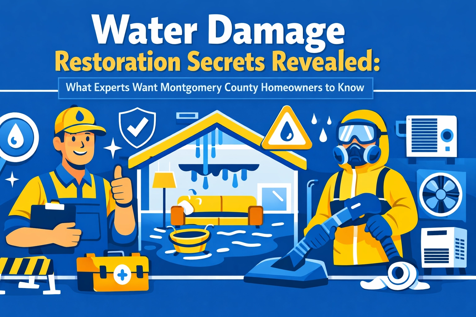 [HERO] Water Damage Restoration Secrets Revealed: What Experts Want Montgomery County Homeowners to Know