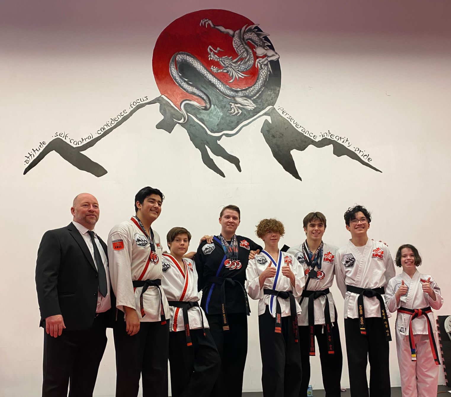 Master Hamilton and Impact Martial Arts Students Master Hamilton and Impact Martial Arts Students