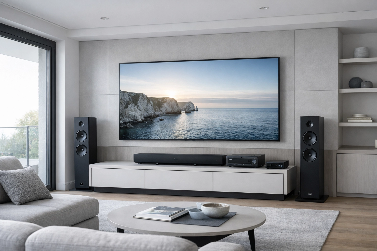 Modern Dorset home electronics protected by consumer unit upgrades and surge protection devices.