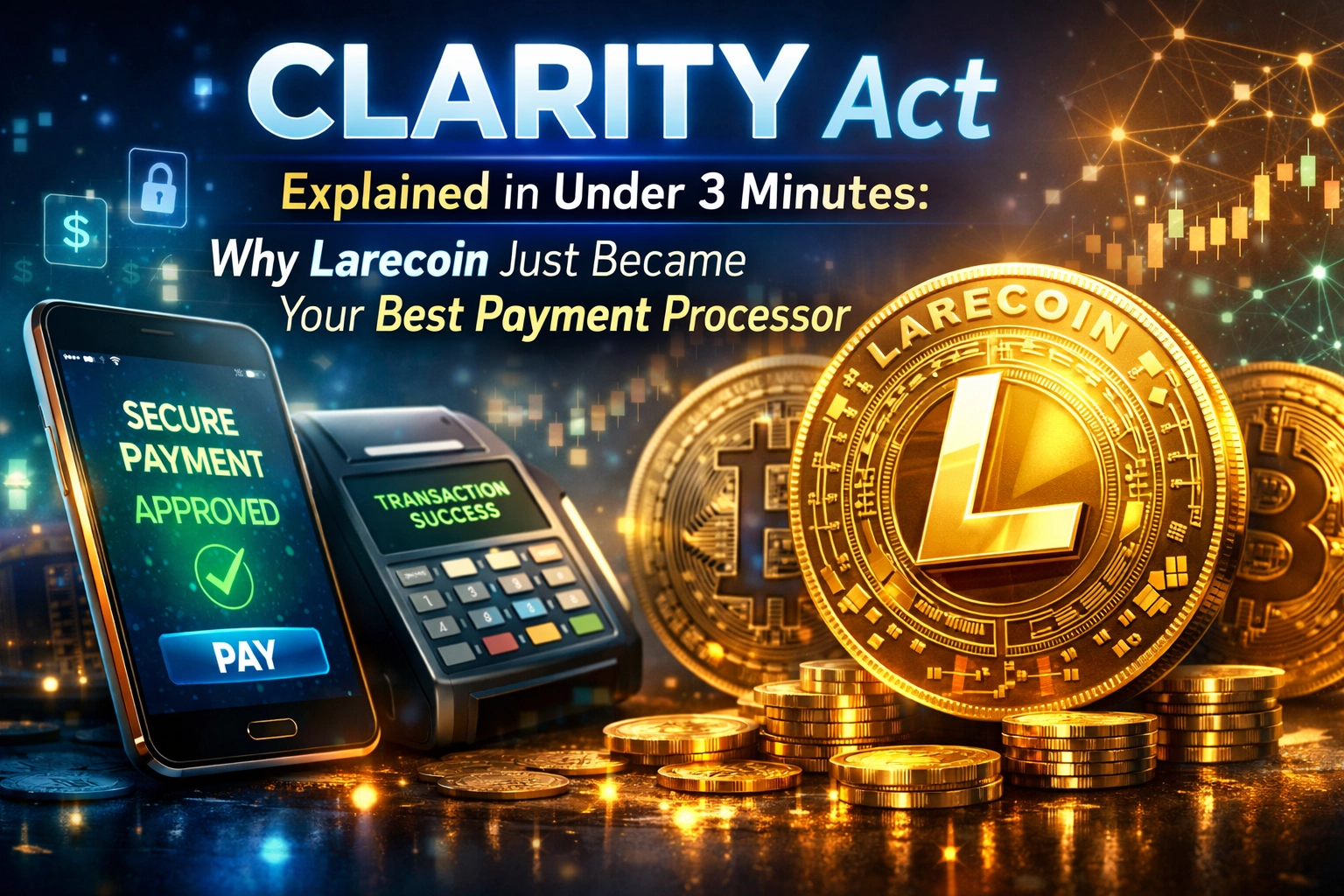 [HERO] CLARITY Act Explained in Under 3 Minutes: Why Larecoin Just Became Your Best Payment Processor