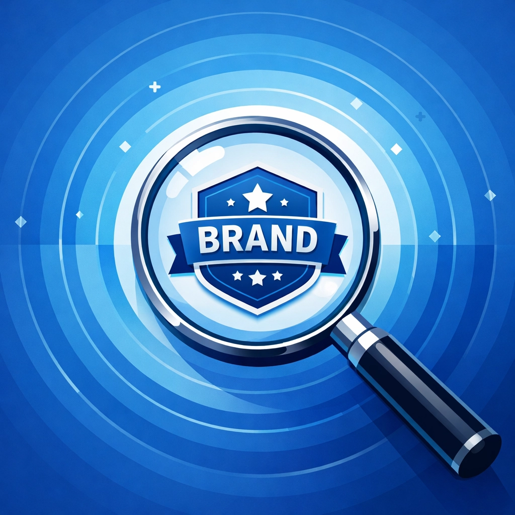 Branded search visibility and recognition across multiple search channels