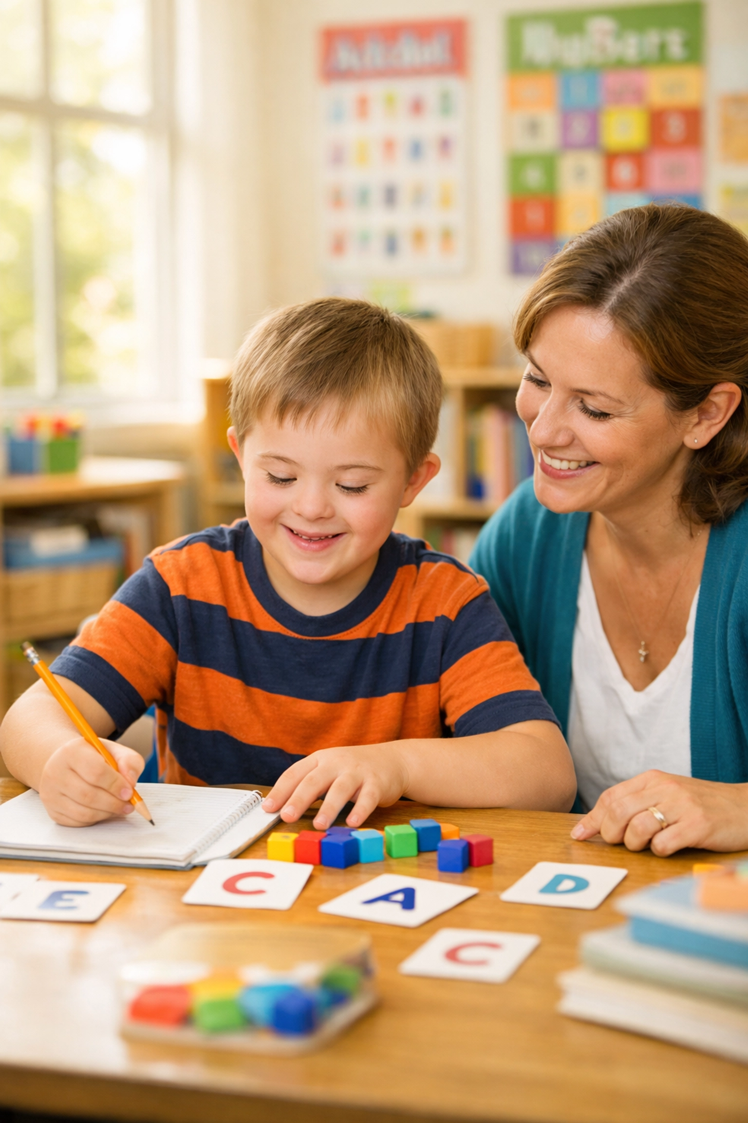 Student with learning disability receiving individualized special education services in Georgia
