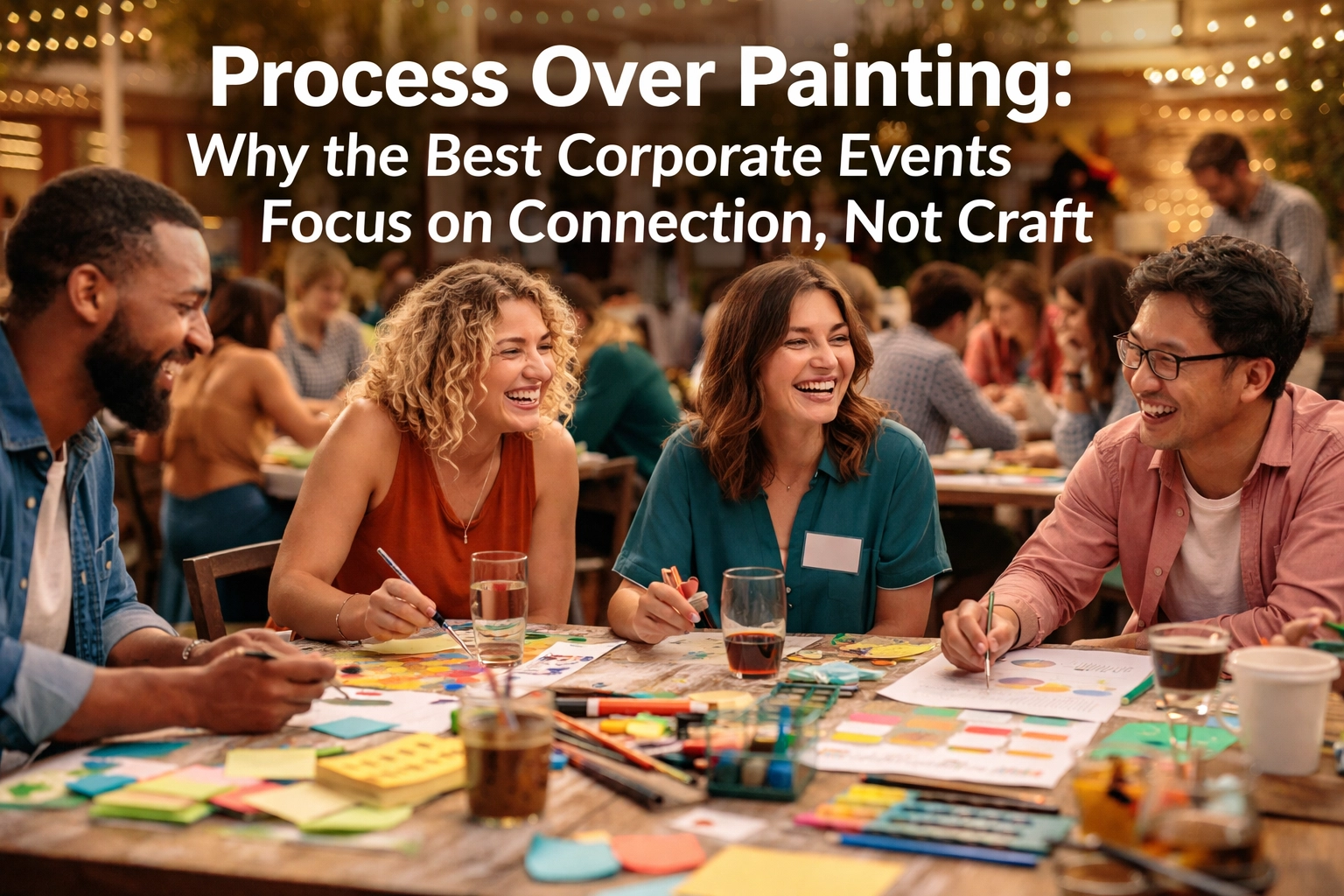 [HERO] Process Over Painting: Why the Best Corporate Events Focus on Connection, Not Craft
