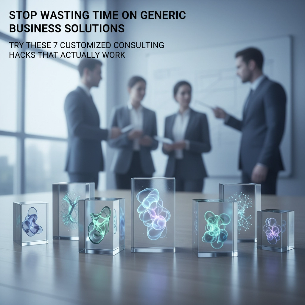 Stop Wasting Time on Generic Business Solutions: Try These 7 Customized Consulting Hacks That Actually Work