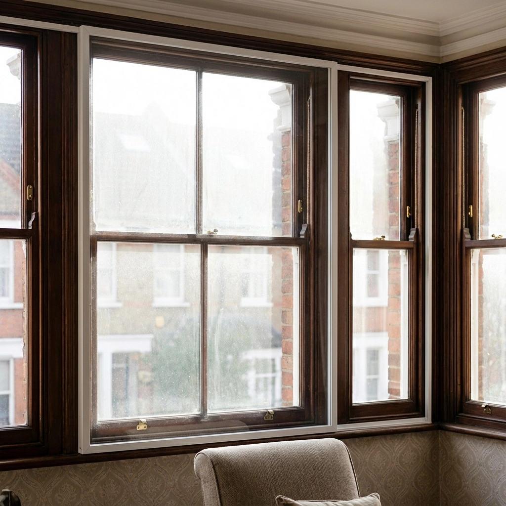 Heritage secondary glazing installation