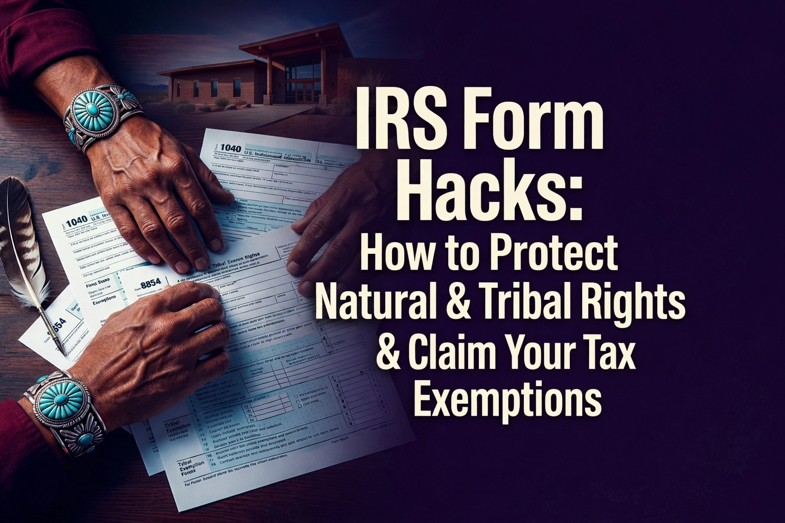 [HERO] IRS Form Hacks: How to Protect Natural & Tribal Rights & Claim Your Tax Exemptions