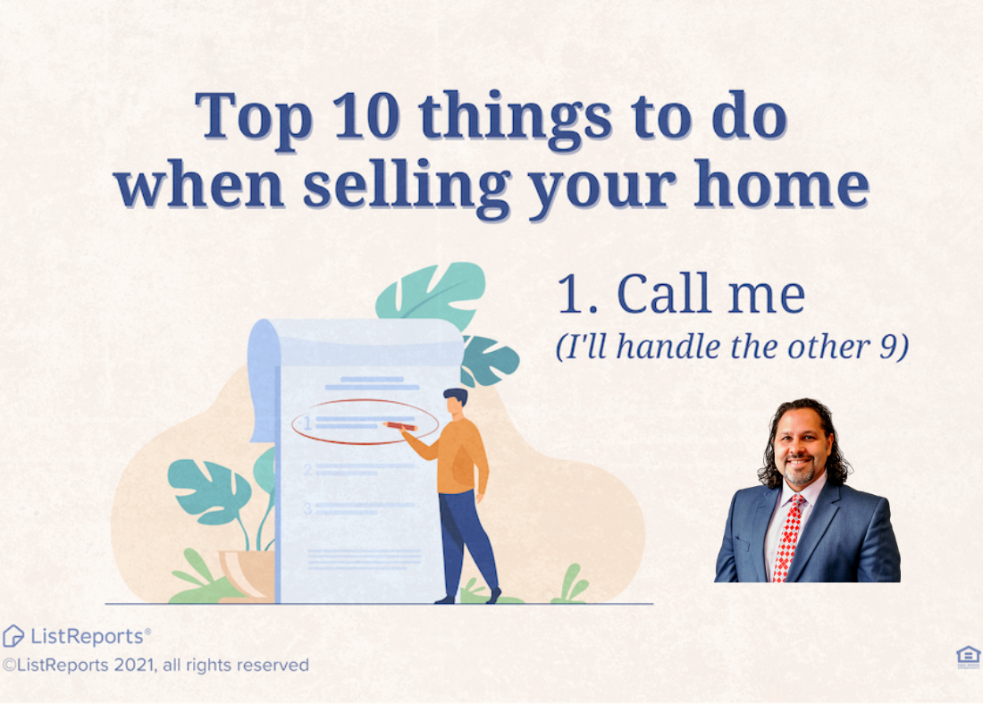 Top 10 things to do when selling your home - Rob Rosa