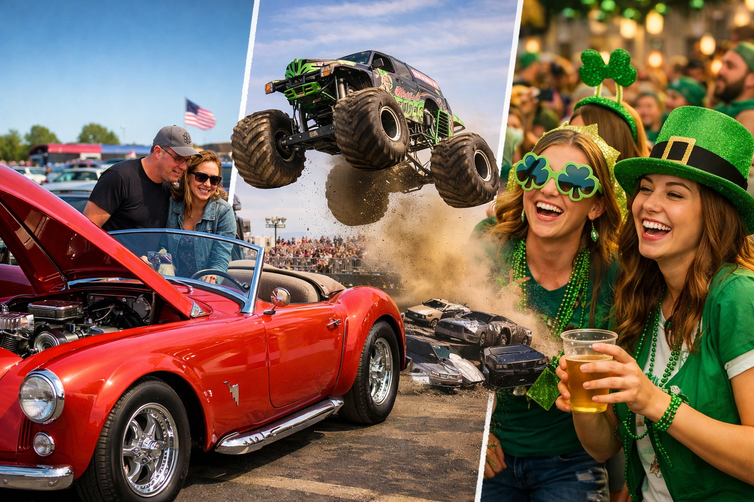 [HERO] Weekend Guide: Roadster Rumbles, Monster Jumps & St. Paddy's Luck in the Treasure Valley (March 13-15)