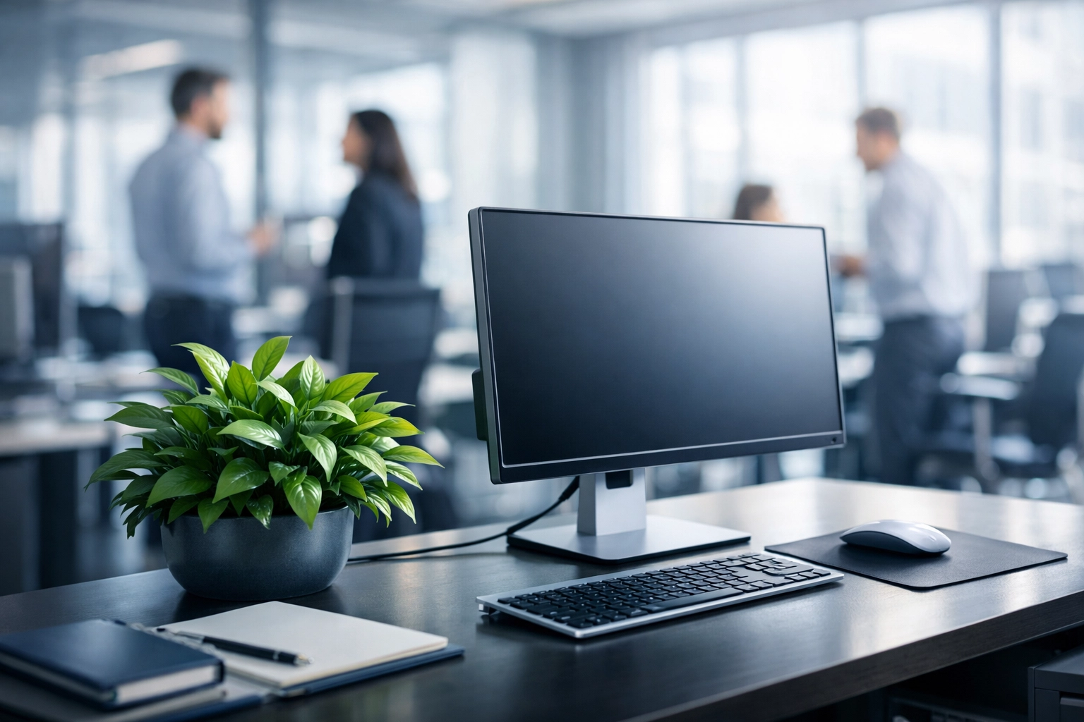 Thriving NC office environment showing business value and operational health when preparing to sell my business.