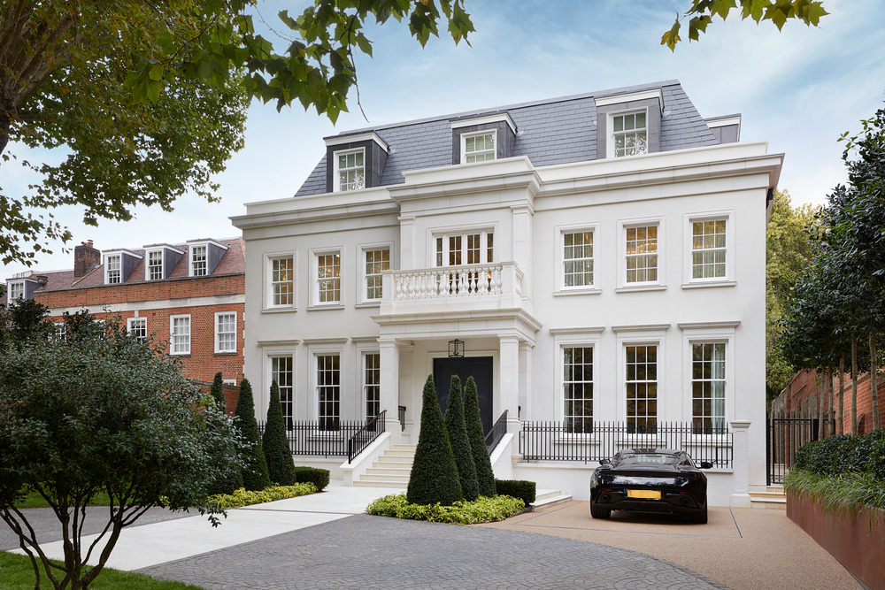 Premium residential property with bespoke metal railings and gates