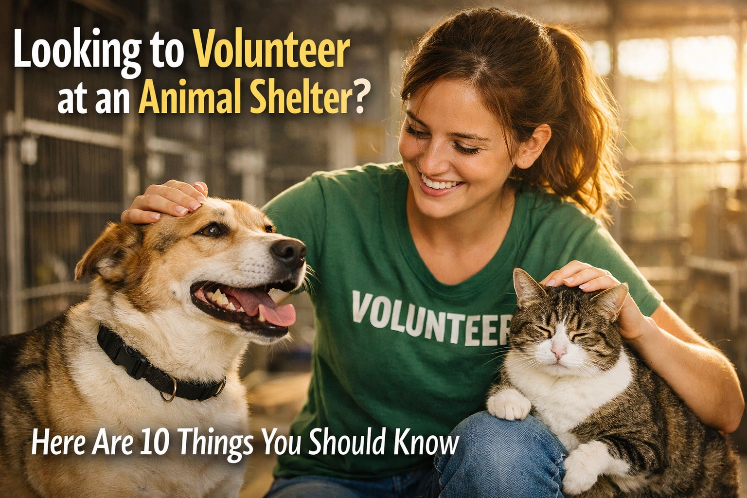 [HERO] Looking to Volunteer at an Animal Shelter? Here Are 10 Things You Should Know