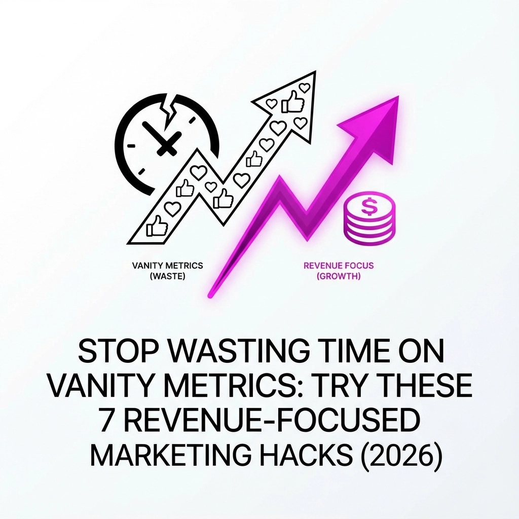 Stop Wasting Time on Vanity Metrics: Try These 7 Revenue-Focused Marketing Hacks (2026 Edition)