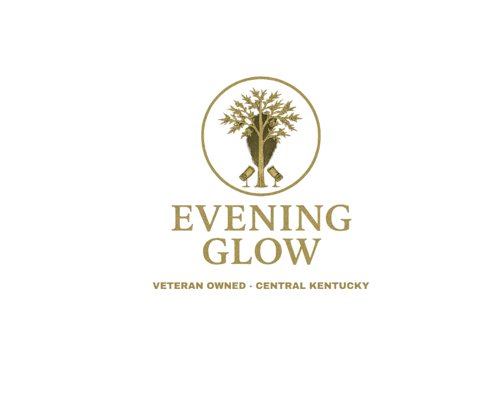How to Integrate a Backyard Speaker System with Your Lexington Landscaping evening-glow-logo.webp Gold and white Evening Glow LLC logo featuring a stylized tree highlighted by upward-facing landscape lights within a circle.