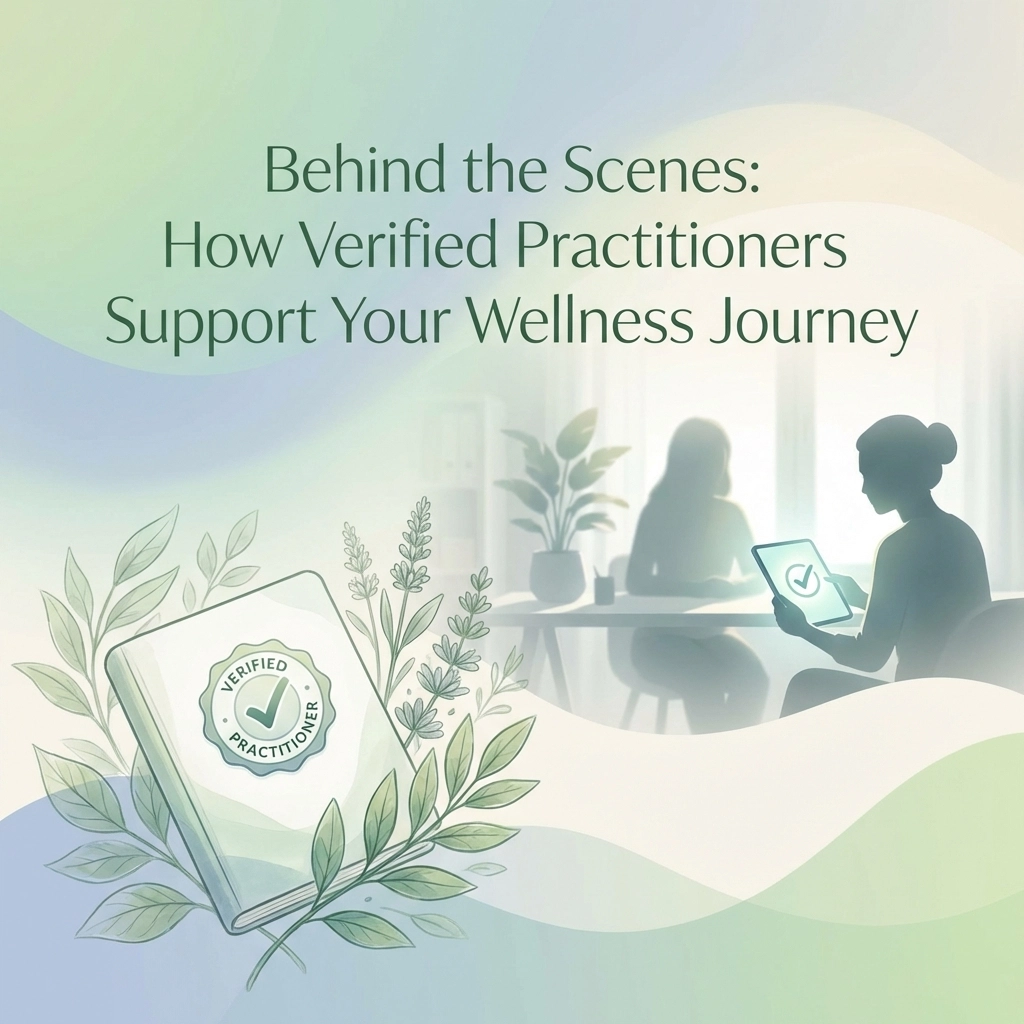 Behind the Scenes: How Verified Practitioners Support Your Wellness Journey