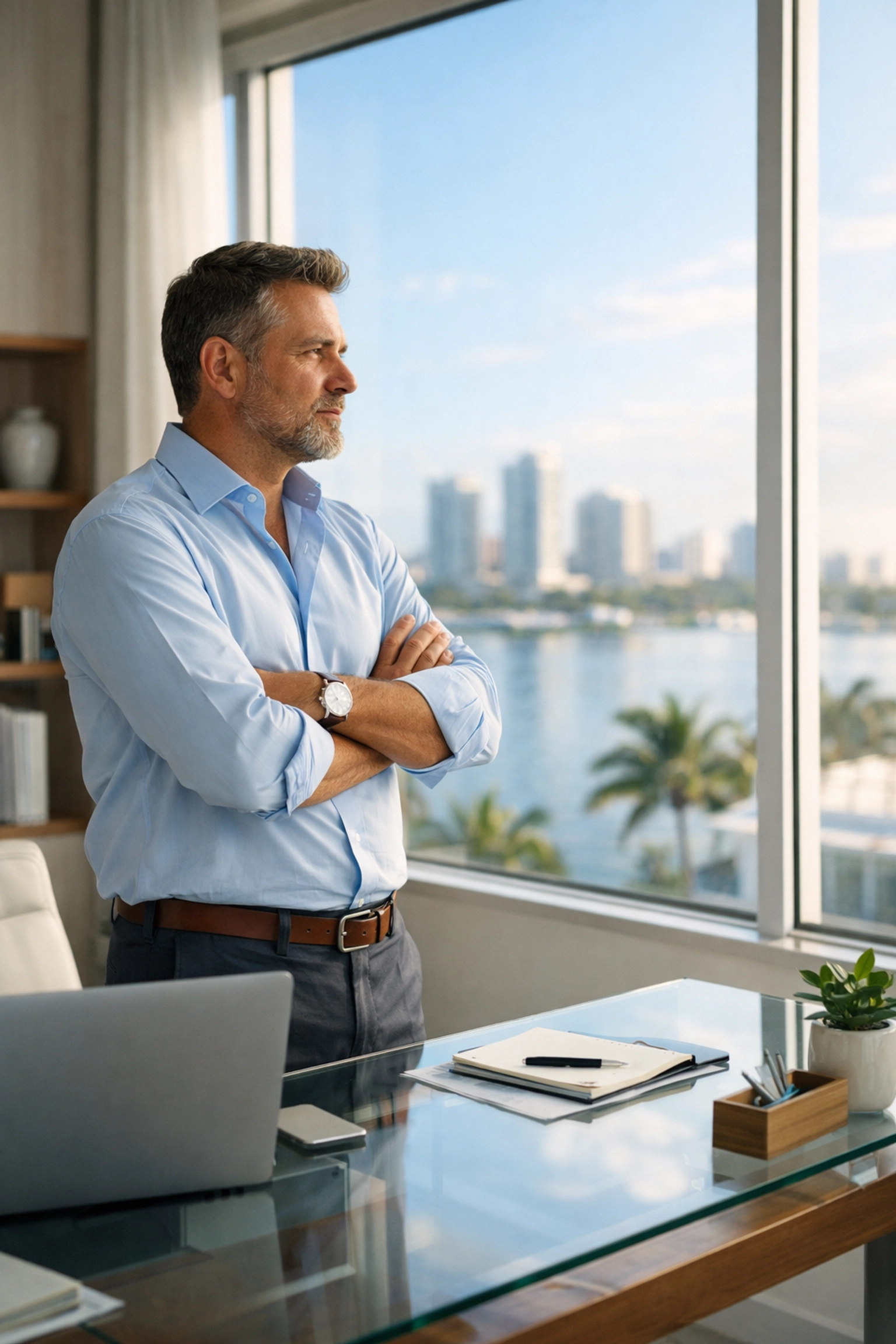 Business owner in South Florida considering when to hire a fractional CFO for business growth.