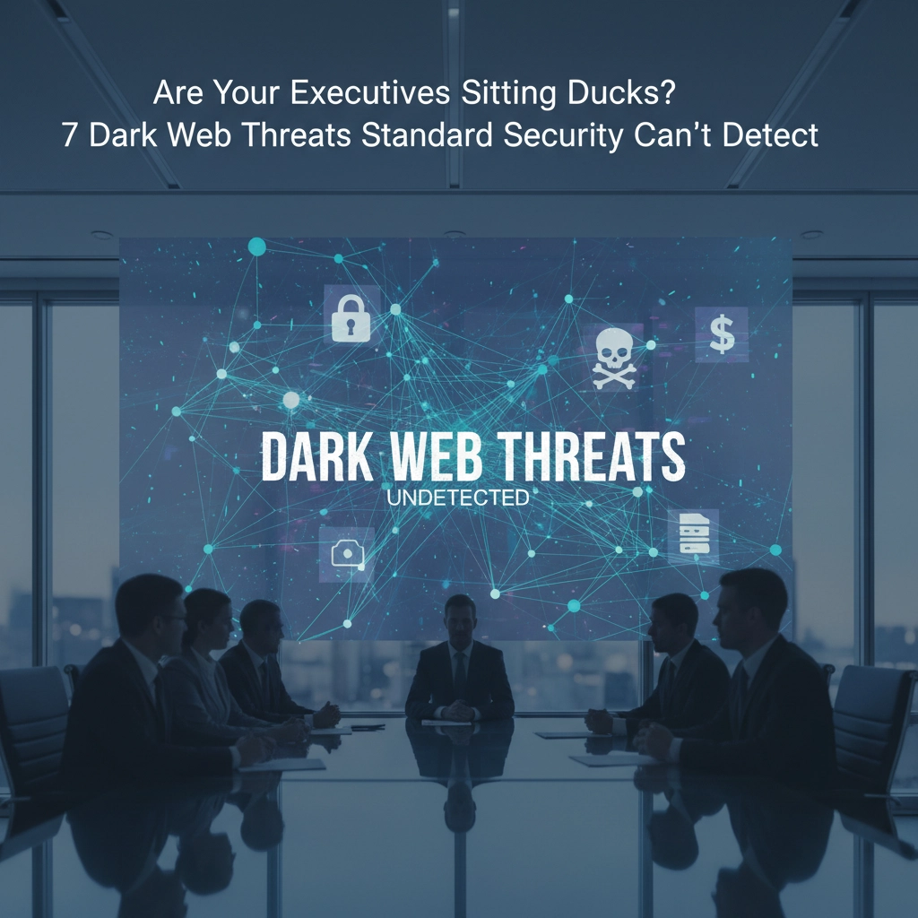 Are Your Executives Sitting Ducks? 7 Dark Web Threats Standard Security Can't Detect