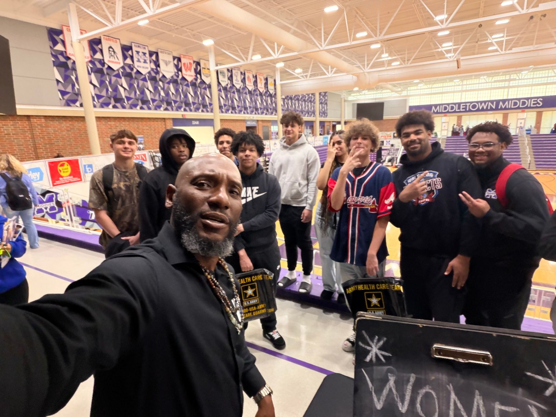 MHS Career Fair - Gymnasium Banners