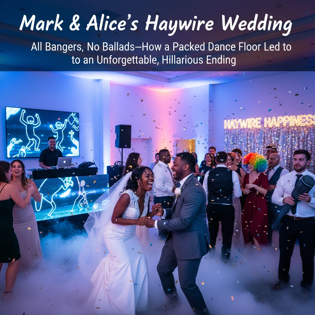 Mark & Alice's Haywire Wedding: All Bangers, No Ballads, How a Packed Dance Floor Led to an Unforgettable, Hilarious Ending