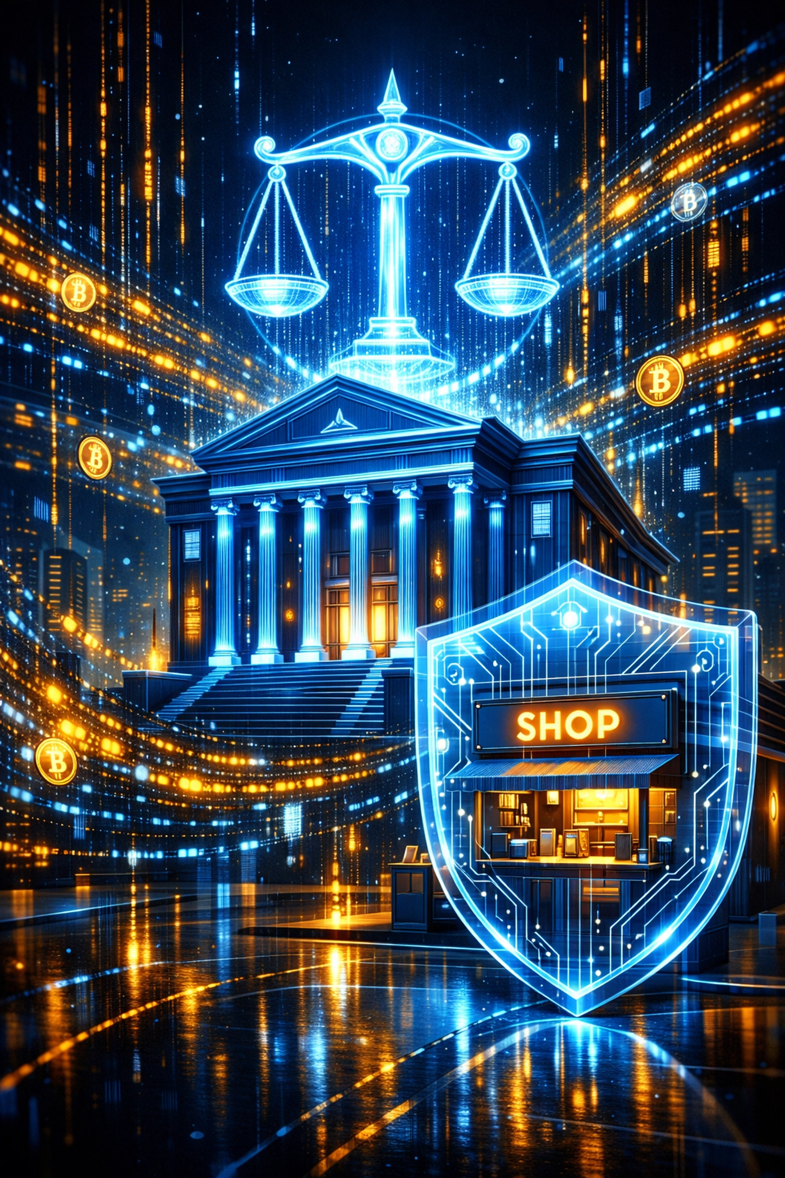 CLARITY Act regulatory compliance shield protecting merchant crypto payments and stablecoin transactions