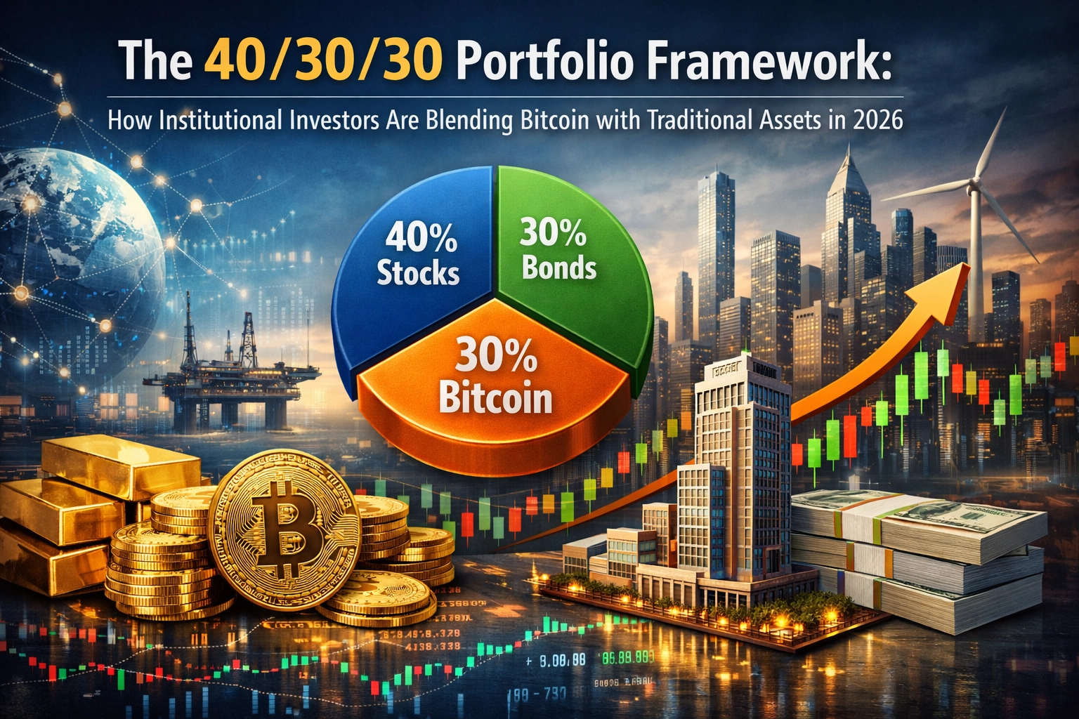 [HERO] The 40/30/30 Portfolio Framework: How Institutional Investors Are Blending Bitcoin with Traditional Assets in 2026